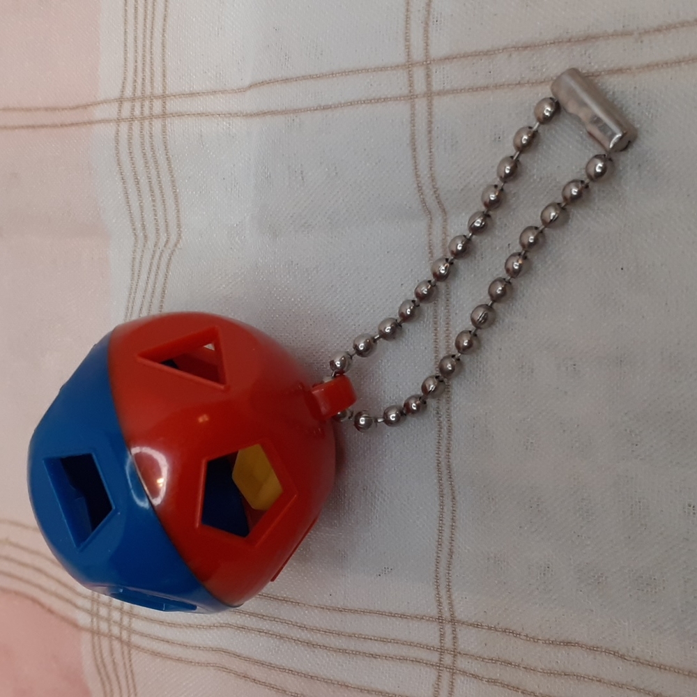 Tupperware Shape Sorting Ball Key Chain Vintage H… - image 3